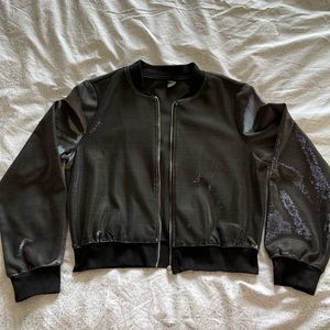 Black Cropped Jacket